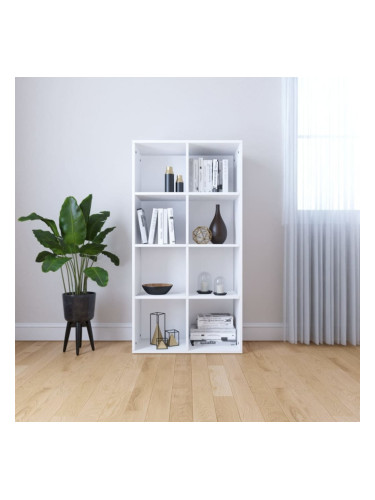 Sonata Библиотека/бюфет, бяла, 66x30x130 см, ПДЧ