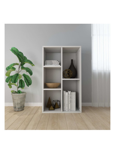 Sonata Библиотека/бюфет, бяла, 45x25x80 см, ПДЧ