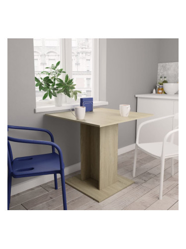 Sonata Трапезна маса, дъб сонома, 80x80x75 см, ПДЧ