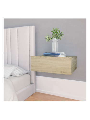 Sonata Нощно шкафче за стена, дъб сонома, 40x30x15 см, ПДЧ