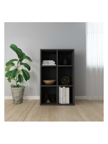 Sonata Библиотека/бюфет, черна, 66x30x97,8 см, ПДЧ