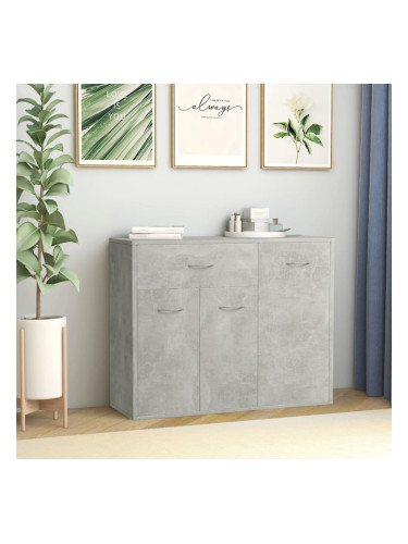 Sonata Бюфет, бетонно сив, 88x30x70 см, ПДЧ