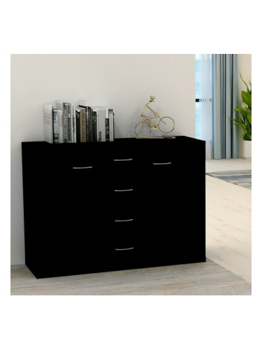 Sonata Бюфет, черен, 88x30x65 см, ПДЧ