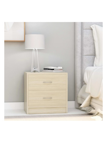 Sonata Нощни шкафчета, дъб сонома, 2 бр, 40x30x40 см, ПДЧ
