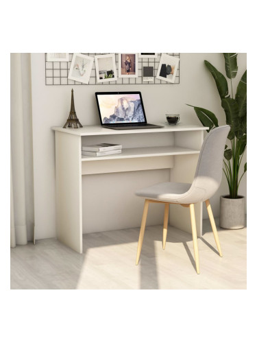 Sonata Бюро, бяло, 90x50x74 см, ПДЧ