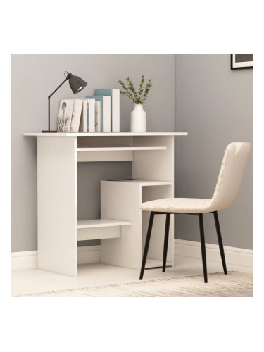 Sonata Бюро, бяло, 80x45x74 см, ПДЧ