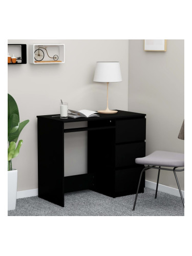 Sonata Бюро, черно, 90x45x76 см, ПДЧ