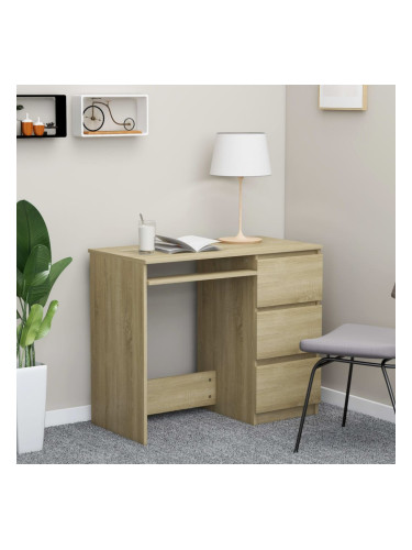 Sonata Бюро, дъб сонома, 90x45x76 см, ПДЧ