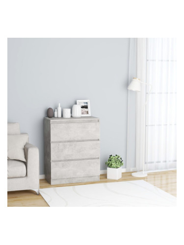 Sonata Бюфет, бетонно сив, 60x35x76 см, ПДЧ