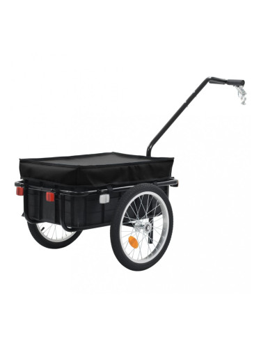 Sonata Товарно ремарке/вагон за колело, 155x61x83 см, стомана, черно