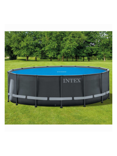 Intex Соларно покривало за басейн, кръгло, 488 см