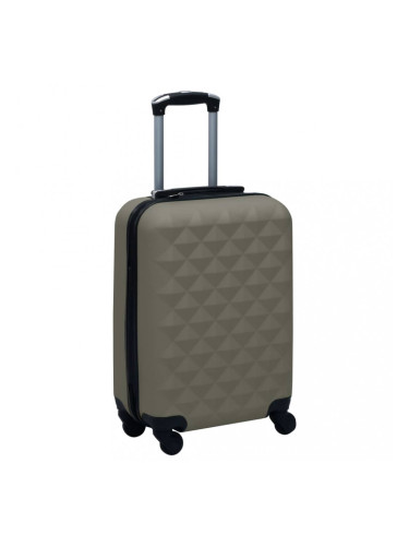 Sonata Твърд куфар с колелца, антрацит, ABS