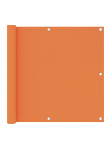 Sonata Балконски параван, оранжев, 90x600 см, оксфорд плат