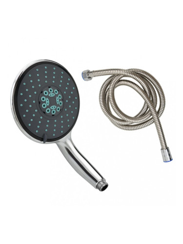 Sonata Многофункционална ръчна душ слушалка с 1,5 м шлаух хром
