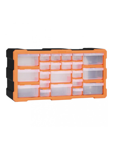 Sonata Шкаф органайзер с 22 чекмеджета, 49x16x25,5 см