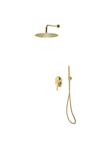 Sonata Душ система, неръждаема стомана 201, златиста