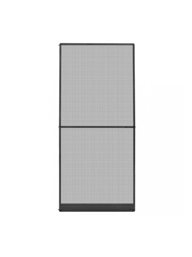 Sonata Комарник за врати на панти, антрацит, 100x215 см