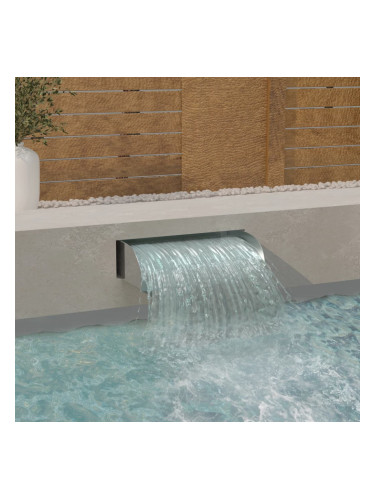 Sonata Водопад с LED 60x34x14 см неръждаема стомана 304