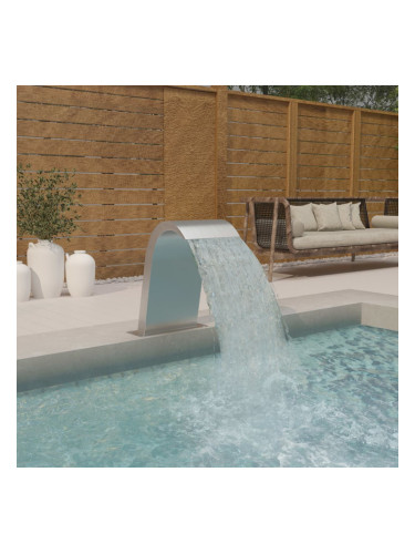 Sonata Фонтан за басейн, 50x30x60 см, неръждаема стомана 304