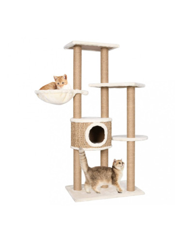 Sonata Котешко дърво със сизален стълб, 126 см, морска трева