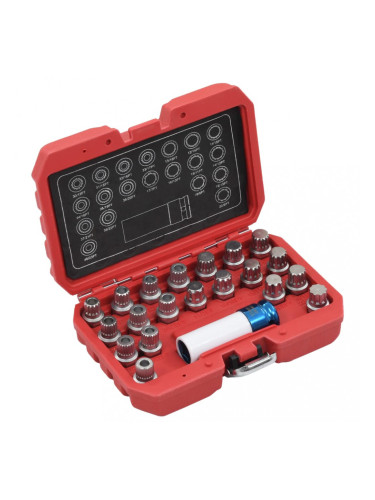 Sonata Комплект за развиване на секретни болтове за BMW, 21 части