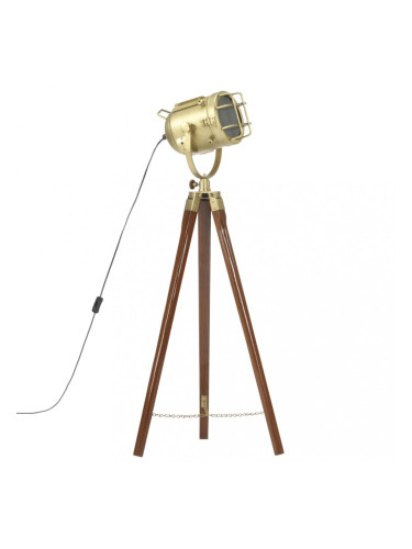 Sonata Наземна лампа на статив, мангово дърво масив, 97 см