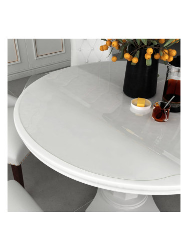 Sonata Протектор за маса, прозрачен, Ø 120 см, 2 мм, PVC