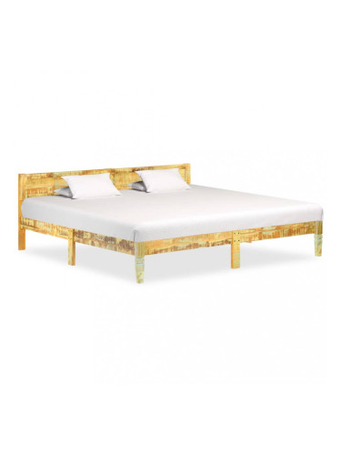 Sonata Рамка за легло, регенерирано дърво масив, 200x200 cм