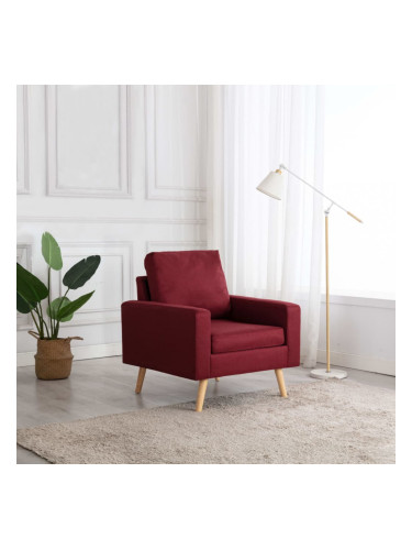 Sonata Фотьойл, виненочервен, текстил