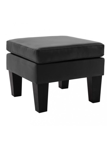 Sonata Табуретка, черна, изкуствена кожа