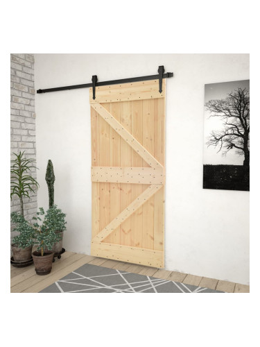 Sonata Врата, 90x210 см, борово дърво масив