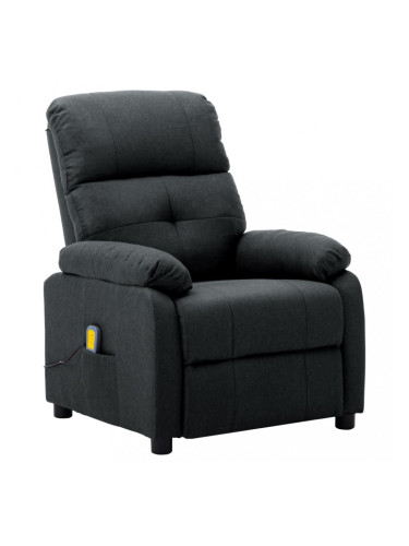 Sonata Масажен реклайнер, тъмносив, текстил