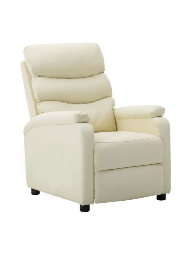 Sonata Реклайнер, кремав, изкуствена кожа