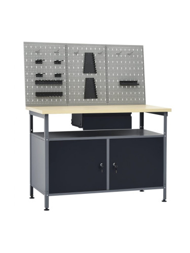 Sonata Работна маса с три стенни панела