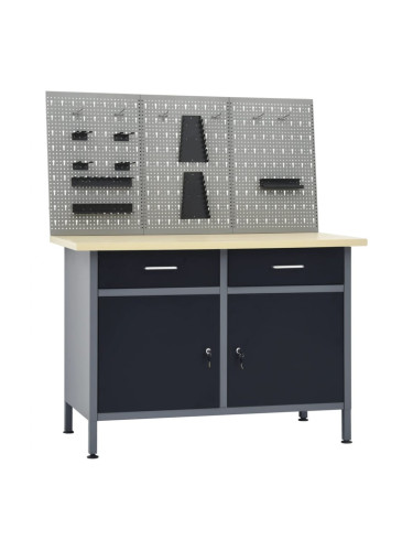 Sonata Работна маса с три стенни панела