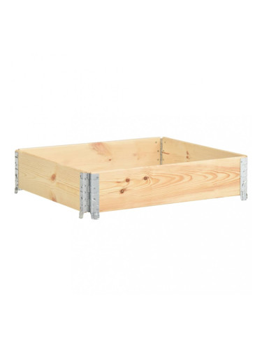 Sonata Повдигната леха, 100x100 см, борова дървесина масив