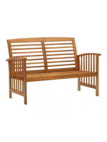 Sonata Градинска пейка, 119 cм, акация масив