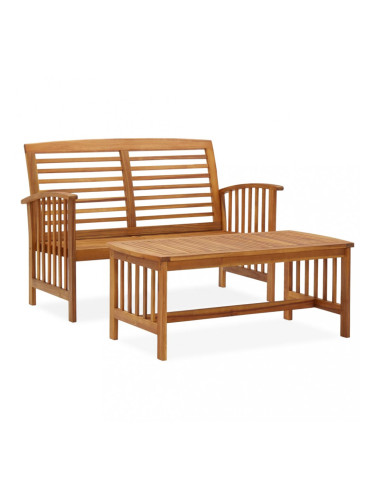 Sonata Градински комплект от 2 части, акациево дърво масив