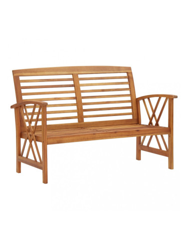 Sonata Градинска пейка, 119 cм, акация масив