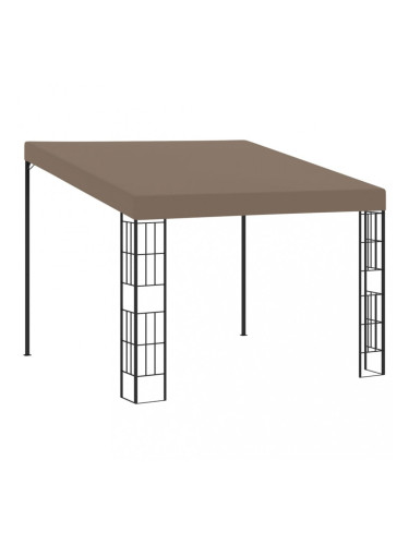 Sonata Шатра за стенен монтаж, 3x3 м, таупе, текстил