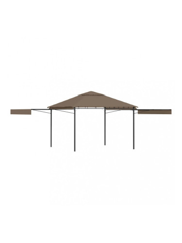 Sonata Шатра с двойно разтегаем покрив 3x3x2,75 м таупе 180 г/м²
