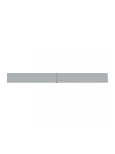 Sonata Прибираща се дворна странична тента, 140x1200 см, антрацит