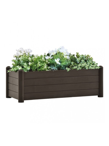 Sonata Градинска висока леха, PP, мока, 100x43x35 см