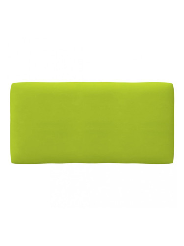 Sonata Възглавница за палетен диван, светлозелена, 80x40x12 см