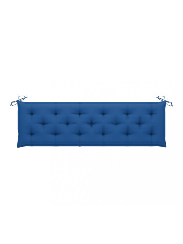 Sonata Възглавница за градинска пейка, светлосиня, 180x50x7 см, плат