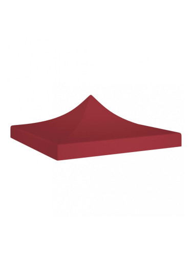 Sonata Покривало за парти шатра, 3х3 м, бордо, 270 г/м²