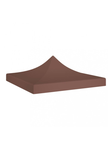 Sonata Покривало за парти шатра, 3х3 м, кафяво, 270 г/м²