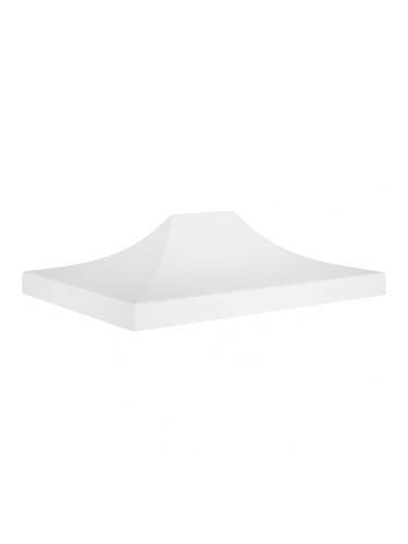 Sonata Покривало за парти шатра, 4x3 м, бяло, 270 г/м²