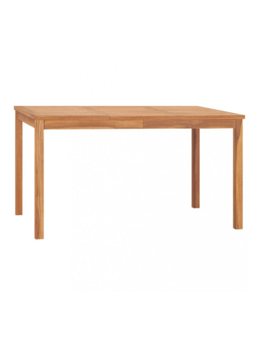 Sonata Градинска трапезна маса, 140x80x77 cм, тиково дърво масив