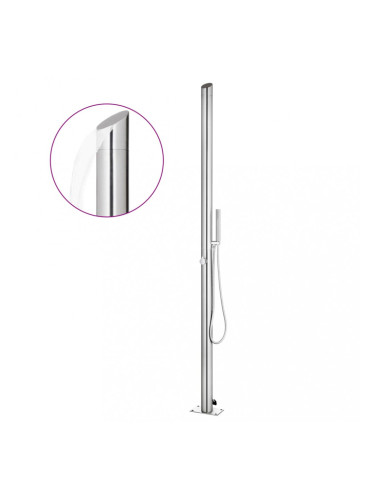 Sonata Градински душ, 220 см, неръждаема стомана